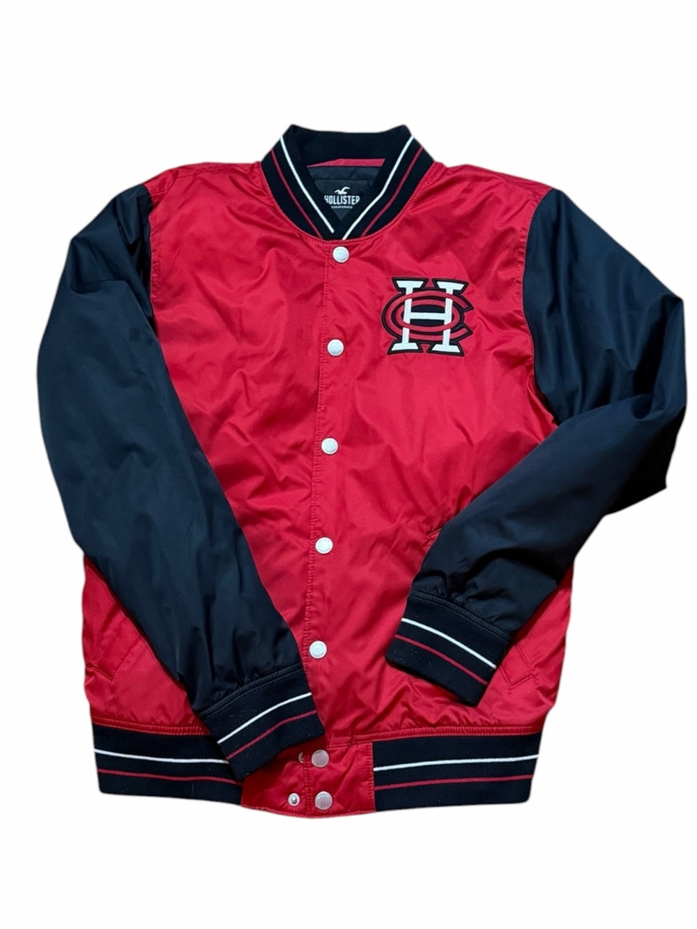 Hollister varsity jacket